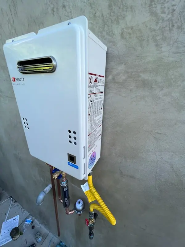 Tankless water heater installation for Valleywood Corners homes